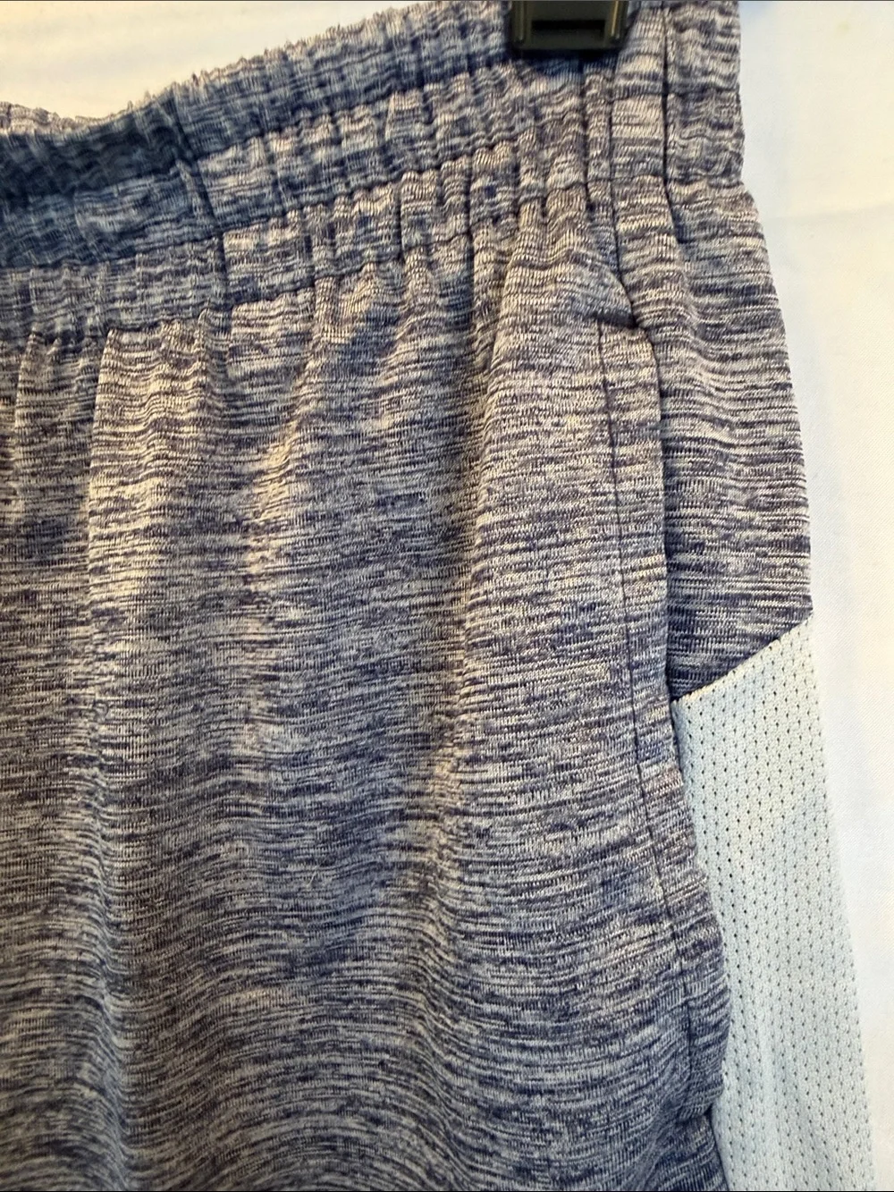 Champion Youth Heather Blue Athletic Shorts, SZ 10/12, 10” Inseam, (T1-359)